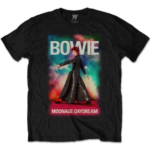 David Bowie - Moonage 11 Fade Uni Bl    i gruppen MERCH / T-Shirt / Rockoff_Nya April24 hos Bengans Skivbutik AB (5530225r)