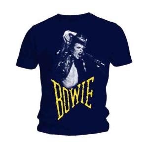 David Bowie - Scream Uni Navy    i gruppen MERCHANDISE / T-shirt / Pop-Rock hos Bengans Skivbutik AB (5530234r)