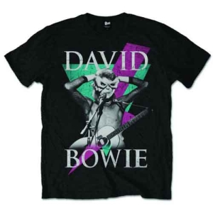 David Bowie - Thunder Uni Bl    i gruppen MERCH / T-Shirt / Rockoff_Nya April24 hos Bengans Skivbutik AB (5530236r)