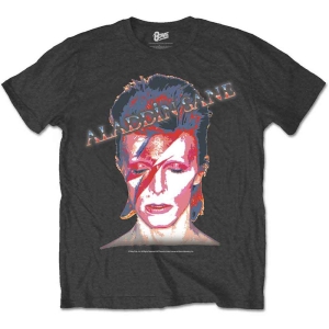 David Bowie - Aladdin Sane Uni Char    i gruppen MERCH / T-Shirt / Rockoff_Nya April24 hos Bengans Skivbutik AB (5530240r)