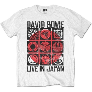 David Bowie - Live In Japan Uni Wht  1 i gruppen MERCHANDISE / T-shirt / Pop-Rock hos Bengans Skivbutik AB (5530242r)