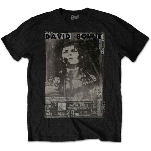 David Bowie - Ziggy Live Uni Bl    i gruppen MERCH / T-Shirt / Rockoff_Nya April24 hos Bengans Skivbutik AB (5530246r)