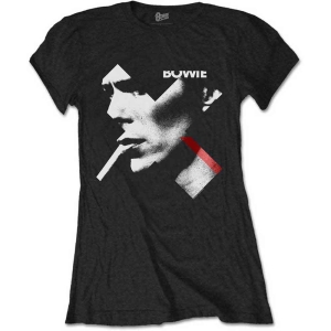 David Bowie - X Smoke Red Lady Bl    i gruppen MERCH / T-Shirt / Rockoff_Nya April24 hos Bengans Skivbutik AB (5530247r)