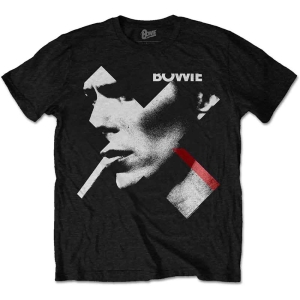 David Bowie - X Smoke Red Uni Bl    i gruppen MERCHANDISE / T-shirt / Pop-Rock hos Bengans Skivbutik AB (5530248r)