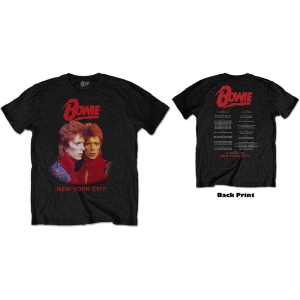 David Bowie - Nyc Uni Bl    i gruppen MERCH / T-Shirt / Rockoff_Nya April24 hos Bengans Skivbutik AB (5530259r)