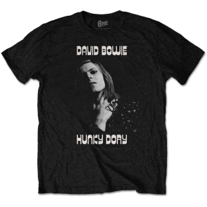 David Bowie - Hunky Dory 1 Uni Bl    i gruppen MERCHANDISE / T-shirt / Pop-Rock hos Bengans Skivbutik AB (5530261r)