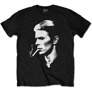 David Bowie - Smoke Uni Bl    i gruppen MERCH / T-Shirt / Rockoff_Nya April24 hos Bengans Skivbutik AB (5530263r)