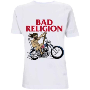 Bad Religion - American Jesus Uni Wht    i gruppen MERCHANDISE / T-shirt / Punk hos Bengans Skivbutik AB (5530650r)