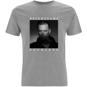 Bryan Adams - Reckless Uni Grey    i gruppen MERCHANDISE / T-shirt / Pop-Rock hos Bengans Skivbutik AB (5530654r)