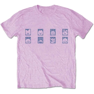 Bt21 - Group Squares Uni Pink    i gruppen MERCHANDISE / T-shirt / K-Pop hos Bengans Skivbutik AB (5530777r)