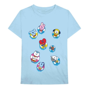 Bt21 - Bon Voyage Uni Lht Blue    i gruppen MERCHANDISE / T-shirt / K-Pop hos Bengans Skivbutik AB (5530780r)