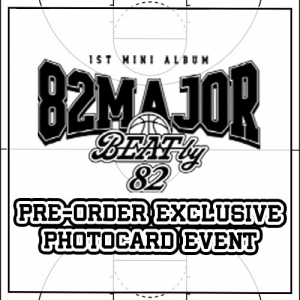 82Major - Beat by 83 (Random Ver.) + Photocard in the group CD / New releases / K-Pop at Bengans Skivbutik AB (5530787)