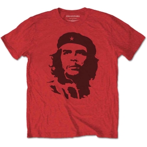 Che Guevara - Black On Red Uni Red    i gruppen MERCHANDISE / T-shirt / Övrigt hos Bengans Skivbutik AB (5531079r)