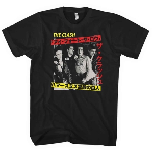 The Clash - Kanji Uni Bl    i gruppen MERCH / T-Shirt / Rockoff_Nya April24 hos Bengans Skivbutik AB (5531086r)