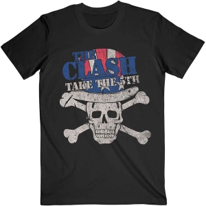The Clash - Take The 5Th Uni Bl    i gruppen MERCHANDISE / T-shirt / Punk hos Bengans Skivbutik AB (5531089r)