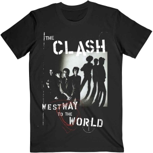 The Clash - Westway To The World Uni Bl i gruppen MERCHANDISE / T-shirt / Punk hos Bengans Skivbutik AB (5531090r)
