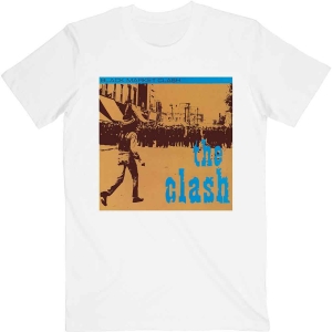 The Clash - Black Market Uni Wht    i gruppen MERCH / T-Shirt / Rockoff_Nya April24 hos Bengans Skivbutik AB (5531094r)