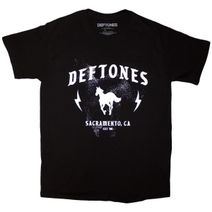 Deftones - Electric Pony Uni Bl   (2XL) i gruppen MERCHANDISE / T-shirt / Hårdrock hos Bengans Skivbutik AB (5531199)