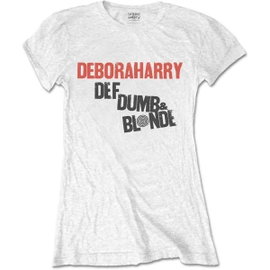 Debbie Harry - Def, Dumb & Blonde Lady Wht    i gruppen MERCH / T-Shirt / Rockoff_Nya April24 hos Bengans Skivbutik AB (5531361r)