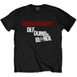 Debbie Harry - Def, Dumb & Blonde Uni Bl    i gruppen MERCHANDISE / T-shirt / Pop-Rock hos Bengans Skivbutik AB (5531362r)