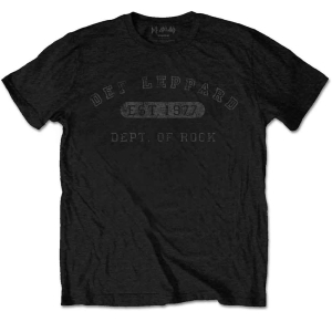 Def Leppard - Collegiate Logo Uni Bl    i gruppen MERCH / T-Shirt / Rockoff_Nya April24 hos Bengans Skivbutik AB (5531367r)