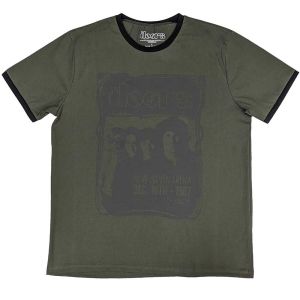 The Doors - New Haven Frame Ringer Uni Khaki i gruppen MERCHANDISE / T-shirt / Pop-Rock hos Bengans Skivbutik AB (5531385r)