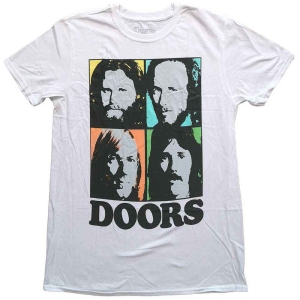 The Doors - Colour Box Uni Wht    i gruppen MERCH / T-Shirt / Rockoff_Nya April24 hos Bengans Skivbutik AB (5531387r)