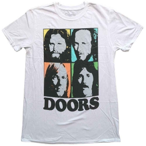 The Doors - Colour Box Uni Wht i gruppen MERCHANDISE / T-shirt / Pop-Rock hos Bengans Skivbutik AB (5531387r)