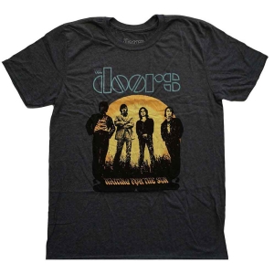 The Doors - Waiting For The Sun Uni Grey    i gruppen MERCH / T-Shirt / Rockoff_Nya April24 hos Bengans Skivbutik AB (5531391r)