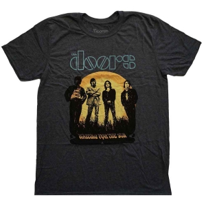 The Doors - Waiting For The Sun Uni Grey    i gruppen MERCHANDISE / T-shirt / Pop-Rock hos Bengans Skivbutik AB (5531391r)