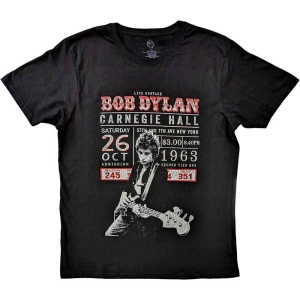 Bob Dylan - Carnegie Hall '63 Uni Bl    i gruppen MERCHANDISE / T-shirt / Pop-Rock hos Bengans Skivbutik AB (5531552r)