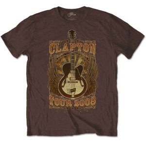 Eric Clapton - Tour 2008 Uni Brown    i gruppen MERCHANDISE / T-shirt / Blues hos Bengans Skivbutik AB (5531557r)