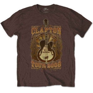 Eric Clapton - Tour 2008 Uni Brown    i gruppen MERCHANDISE / T-shirt / Blues hos Bengans Skivbutik AB (5531557r)