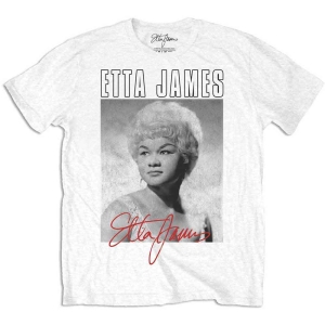 Etta James - Portrait Uni Wht    i gruppen MERCHANDISE / T-shirt / Blues hos Bengans Skivbutik AB (5531559r)