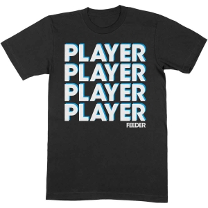 Feeder - Player Uni Bl    i gruppen MERCHANDISE / T-shirt / Pop-Rock hos Bengans Skivbutik AB (5531560r)