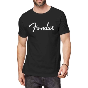 Fender - Classic Logo Uni Bl    i gruppen MERCHANDISE / T-shirt / Övrigt hos Bengans Skivbutik AB (5531561r)