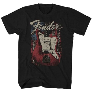 Fender - Distressed Guitar Uni Bl    i gruppen MERCHANDISE / T-shirt / Övrigt hos Bengans Skivbutik AB (5531563r)