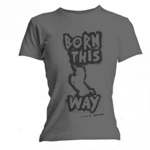 Lady Gaga - Born This Way Lady Grey    i gruppen MERCHANDISE / T-shirt / Pop-Rock hos Bengans Skivbutik AB (5531572r)