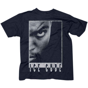 Ice Cube - Half Face Uni Bl    i gruppen MERCHANDISE / T-shirt / Hip Hop-Rap hos Bengans Skivbutik AB (5531573r)
