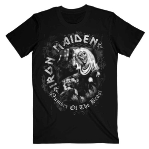 Iron Maiden - Notb Grey Tone Uni Bl    i gruppen MERCH / T-Shirt / Rockoff_Nya April24 hos Bengans Skivbutik AB (5532235r)