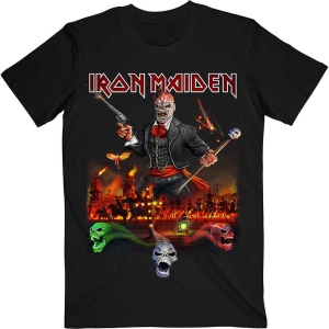 Iron Maiden - Lotb Live Album Uni Bl    i gruppen MERCHANDISE / T-shirt / Hårdrock hos Bengans Skivbutik AB (5532237r)