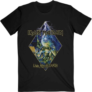 Iron Maiden - Live After Death Diamond Uni Bl    i gruppen MERCHANDISE / T-shirt / Hårdrock hos Bengans Skivbutik AB (5532248r)
