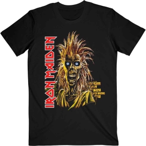 Iron Maiden - First Album 2 Uni Bl    i gruppen MERCHANDISE / T-shirt / Hårdrock hos Bengans Skivbutik AB (5532250r)