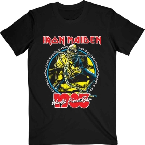 Iron Maiden - World Piece Tour '83 V2 Uni Bl    i gruppen MERCHANDISE / T-shirt / Hårdrock hos Bengans Skivbutik AB (5532253r)