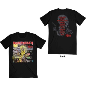 Iron Maiden - Killers V2 Album Tracklist Uni Bl    i gruppen MERCHANDISE / T-shirt / Hårdrock hos Bengans Skivbutik AB (5532256r)