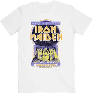 Iron Maiden - Powerslave Japan Flyer Uni Wht    i gruppen MERCHANDISE / T-shirt / Hårdrock hos Bengans Skivbutik AB (5532257r)