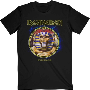 Iron Maiden - Powerslave Mummy Circle Uni Bl    i gruppen MERCHANDISE / T-shirt / Hårdrock hos Bengans Skivbutik AB (5532261r)