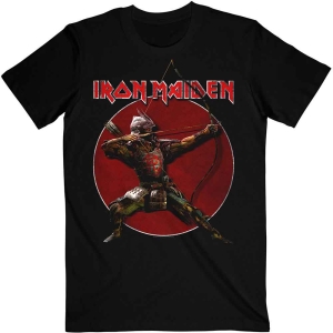 Iron Maiden - Eddie Archer Red Circle Uni Bl    i gruppen MERCH / T-Shirt / Rockoff_Nya April24 hos Bengans Skivbutik AB (5532262r)