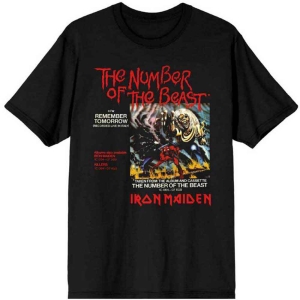 Iron Maiden - Notb Vinyl Promo Sleeve Uni Bl    i gruppen MERCH / T-Shirt / Rockoff_Nya April24 hos Bengans Skivbutik AB (5532267r)
