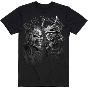 Iron Maiden - Senjutsu Large Grayscale Heads Uni Bl    i gruppen MERCH / T-Shirt / Rockoff_Nya April24 hos Bengans Skivbutik AB (5532277r)
